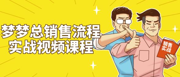 梦梦总销售流程实战视频课程【吾爱收集】