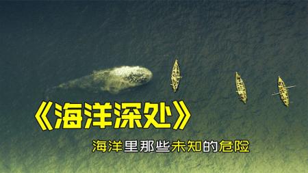 《海洋深处》：雷神捕鲸不成，反被鲸鱼王一路追杀，险些丧命《海洋深处》