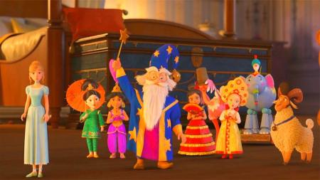 《胡桃夹子和魔笛公主》女孩家里的玩具都变成活的了《胡桃夹子和魔笛公主》