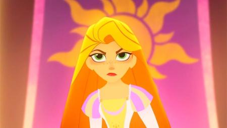 《魔发奇缘：幸福前奏》看长发公主怎么用头发打退海盗《魔发奇缘：幸福前奏》