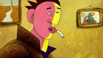 男人误入一家抽象酒吧，没想到里面的事物一个比一个抽象