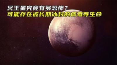 冥王星究竟有多恐怖？可能存在被长期冰封的病毒等生命