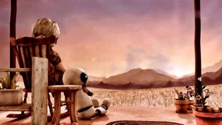 《老奶奶与机器人》看哭国内外的动画《老奶奶与机器人》，有时候人还不如机器有感情