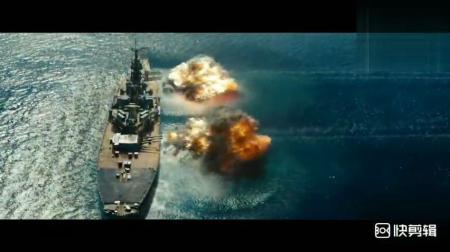 [视]战列舰火力全开，飘移大战外星飞船！科幻大片《超级战舰》