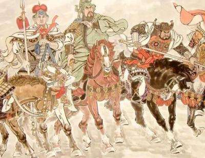 五虎上将的生死离别