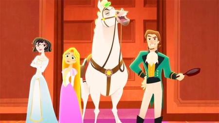 《魔发奇缘：幸福前奏》长发公主的头发又重生，这次的魔法更厉害《魔发奇缘：幸福前奏》