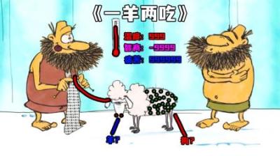 [视]《一羊两吃》原始人用绵羊的屁取暖，羊毛制作围巾~