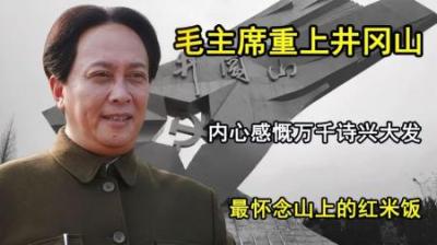 [视]1965年毛主席重上井冈山，感慨万千诗兴大发，最怀念山上的红米饭