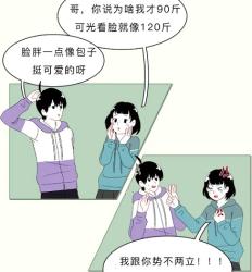 为啥有些女生身上很瘦，但脸上肉肉的？