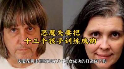 [视]恶魔夫妻成功把十三个儿女驯养成狗