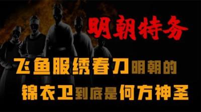 [视]东厂提督太监是不是各自身怀绝技？明朝的锦衣卫到底是何方神圣？