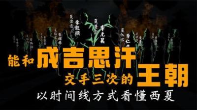 [视]能和成吉思汗交手三次的王朝 一口气看懂西夏历史