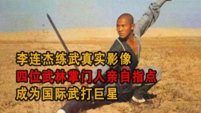 [视]李连杰练武真实影像,四位武林掌门人亲自指点，成为国际武打巨星