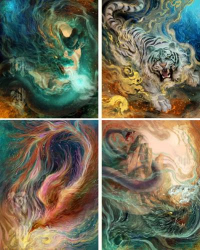 探秘神话传说：中国上古四大灵兽的文化底蕴与力量象征