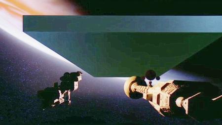 [文]《2010太空漫游》科学家探索木星时，找到一块两公里石碑，最后才知道这是造物主！