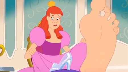 [文]《仙履奇缘3时间魔法》姐姐的大脚穿上了水晶鞋，代替灰姑娘进宫《仙履奇缘3时间魔法》