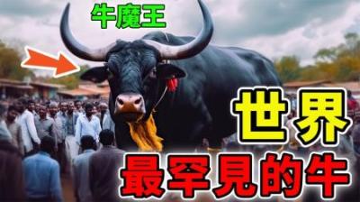 [视]世界上最罕见的10种牛，牛届的施瓦辛格，独角牛原来真的存在！