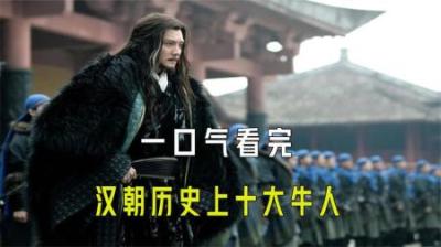 [视]一口气看完汉朝历史十大牛人