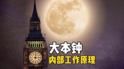 [视]伦敦‘大本钟’内部结构原理 #涨知识 #极度舒适 #带你看世界