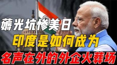 [视]薅光美国坑苦日本骗惨韩国：印度如何成为外企火葬场？