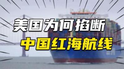 [视]美国掐断中国航线？为什么说红海护航，是美元霸权的最后一搏？