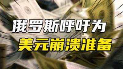 [视]瓦解美元霸权？俄罗斯呼吁：金砖国家组织应为美元体系崩溃做准备