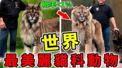 [视]世界上最美丽的猫科动物，猞猁只能排第8，第1名的概率只有1%？