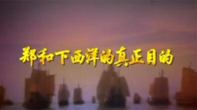 [视]郑和下西洋是为了寻找建文帝，还是具有政治和经济的双重目的