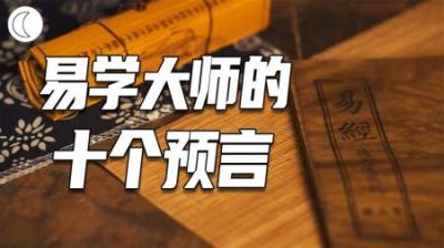 [视]10首诗预言中国未来，易学大师发明梅花易数占卜法，简单人人可学