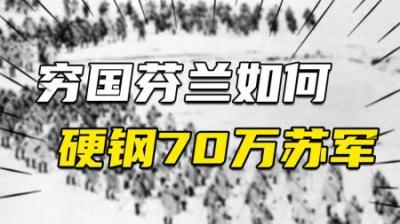 [视]穷得买不起军装的芬兰，凭什么挡住斯大林70万大军，全歼27万？