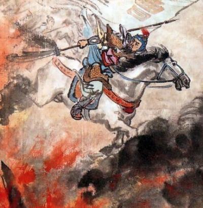火烧新野：三国智慧与策略的展现
