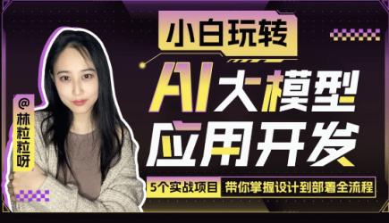 小白玩转AI大模型应用开发【吾爱】