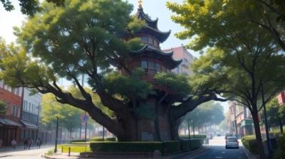 梧桐树下的鬼影[附音频]