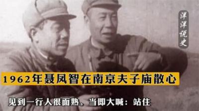 [视]1962年聂凤智在南京夫子庙散心，见到一行人很面熟，当即大喊站住