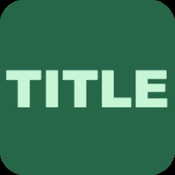 ResearchTitle AI论文标题生成器