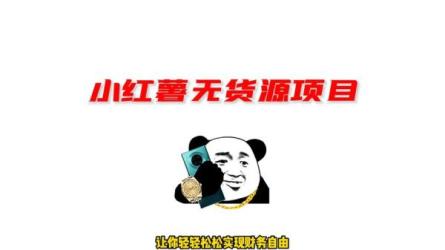 2023小红书无货源电商【保姆级教程从0到日入300】爆单3W-课程-网盘资源分享