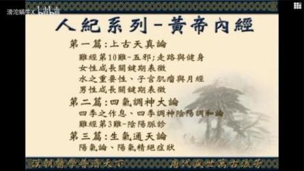 【B站】倪海厦老师：《黄帝内经》（带字幕全81集）-课程-网盘资源分享