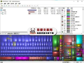 WinDirStat 磁盘统计清理工具_V2.0.3 PC中文版-