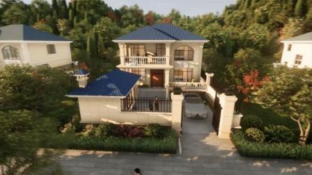 【108套别墅新农村自建房图纸】:-课程-网盘资源分享