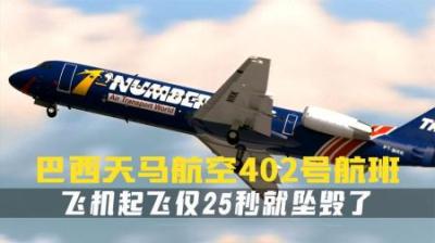 [视]客机起飞仅25秒坠毁,一条街区陷入火海.天马航空402号班机.纪录片
