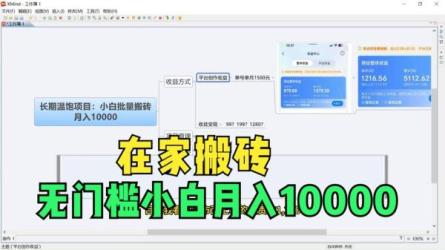 副业项目合集，小白可上手-课程-网盘资源分享