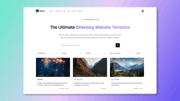 Mkdirs 导航站模板[吾爱神器]