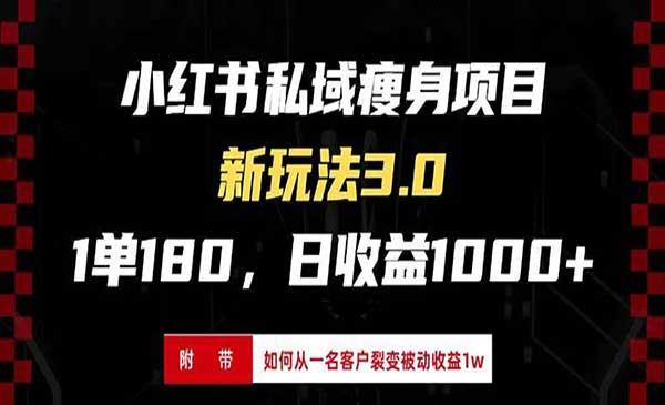 小红书瘦身项目[吾爱首发]