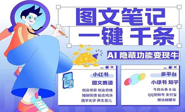 AI小绿书图文引流[吾爱首发]