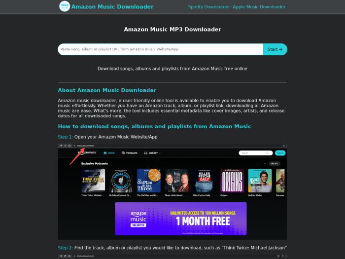 Amazon Music Downloader 音乐下载[吾爱神器]
