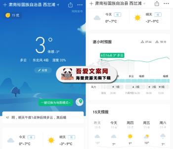 安卓彩云天气APP（分钟级降雨预报）V7.22.1 纯净版-[吾爱首发]