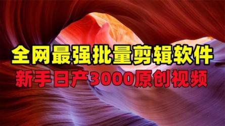 一键搬运爆款视频，百分百过原创，发布到多个平台赚多.....-课程-网盘资源分享