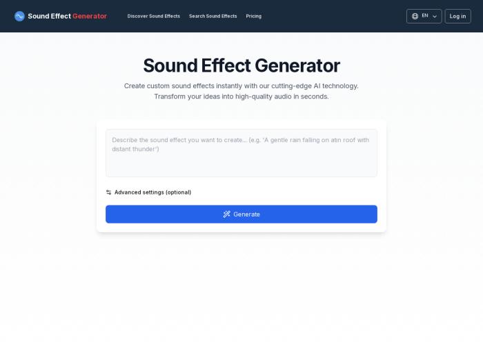 Sound Effect Generator音效生成工具[吾爱神器]