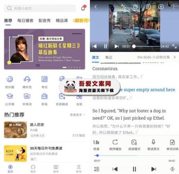 安卓每日英语听力APP_V11.1.5 高级版-[吾爱首发]