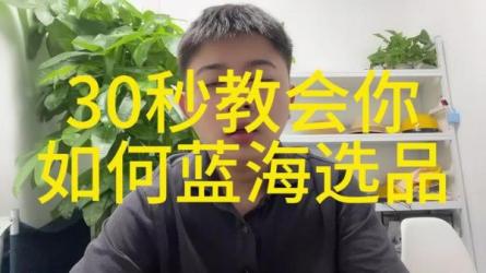 亚马逊-蓝海选品课-课程-网盘资源分享
